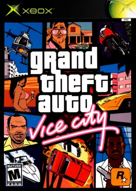 Grand Theft Auto Vice City (USA) box cover front